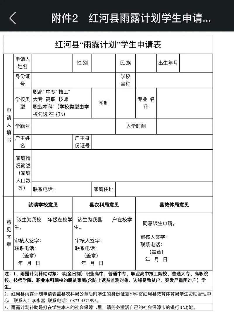 2026年雨露计划申请表图标