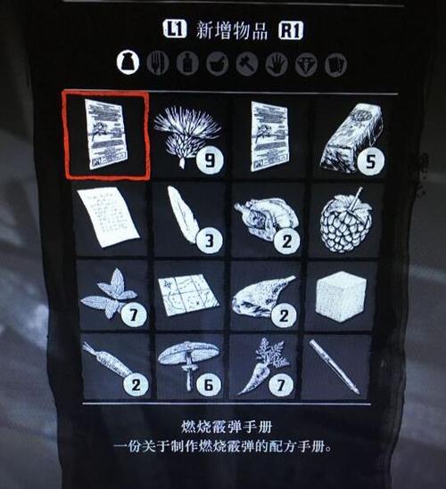 荒野大镖客2燃烧霰弹册子