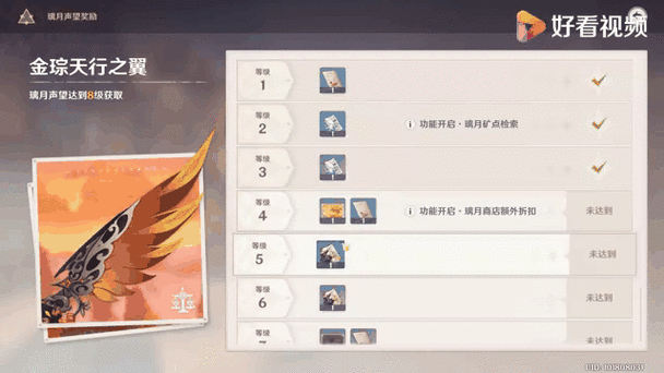 原神声望