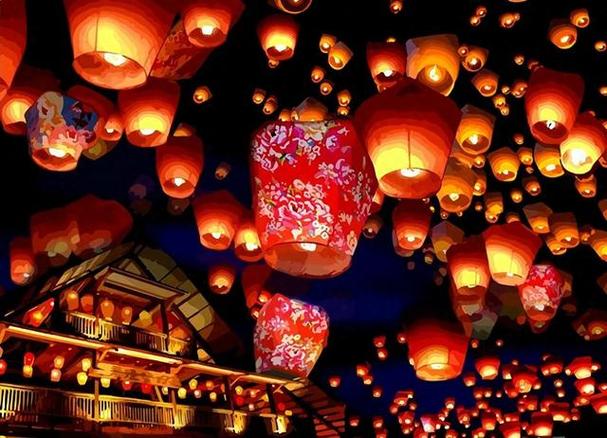 元宵节的绝美图片