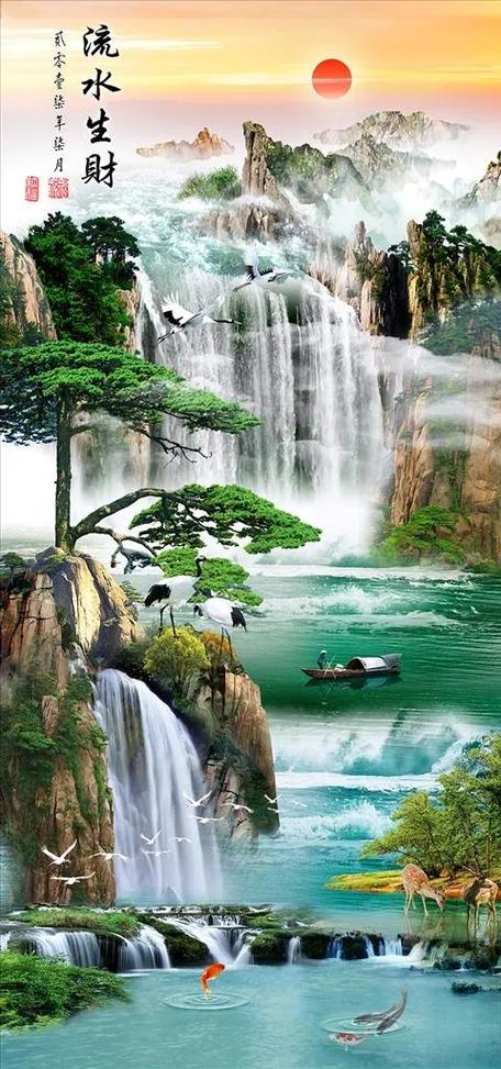 流水的寓意和象征意义缩略图