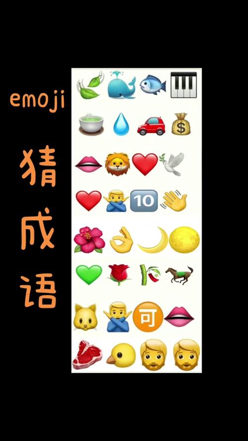 小程序四个表情猜成语