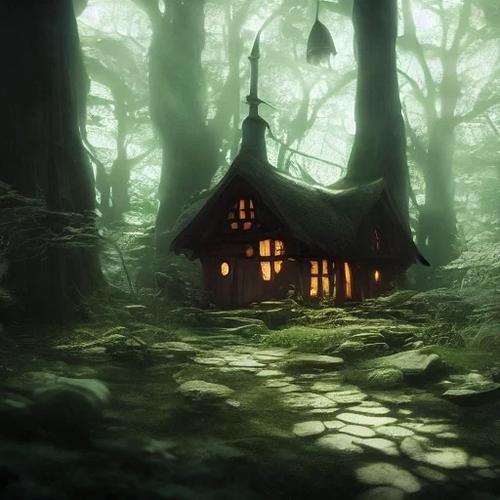 女巫小屋定位指令