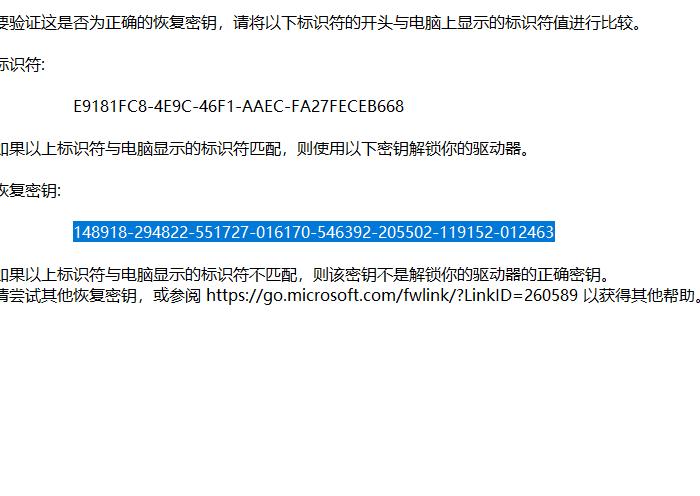 u盘解锁密钥忘了咋办截图