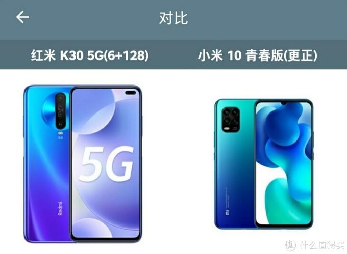 k30 4g 5g外观区别缩略图