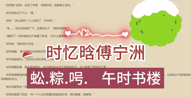 傅宁洲时忆晗小说免费