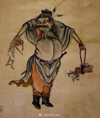 钟馗的五个小鬼