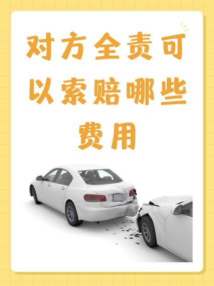 对方全责可以索赔哪些费用截图
