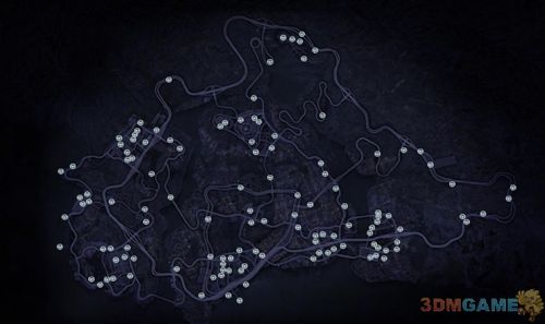 极品飞车18飞跃点地图