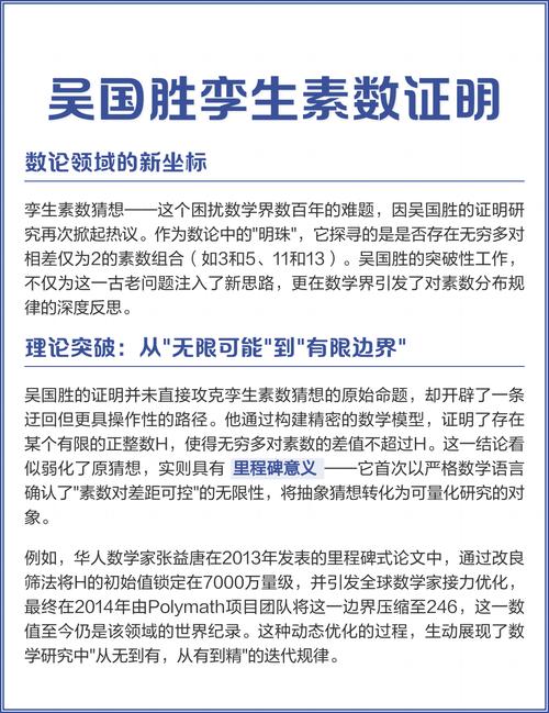 吴国胜证明的国际影响