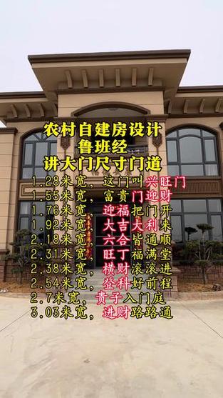 2026年鲁班尺寸大门表缩略图