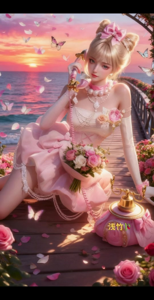 和平精英女红装图标