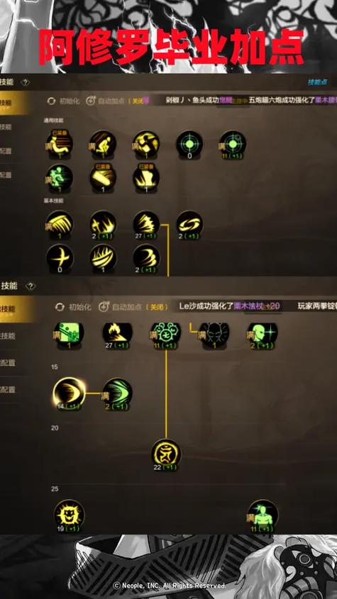 阿修罗技能加点2019