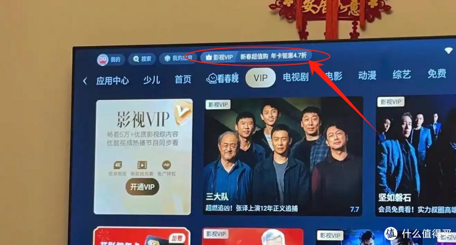 电视买了会员怎么不能看