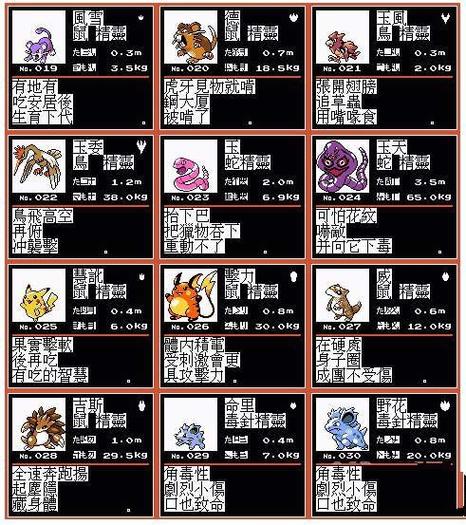 口袋妖怪水晶版攻略大全
