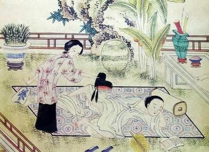 宋代《春宵秘戏图》截图