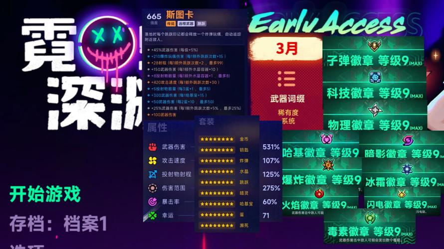 霓虹深渊测试服