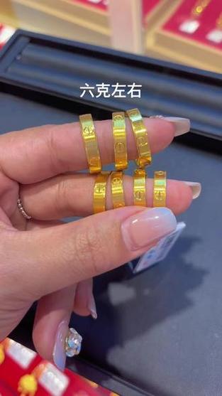 金店缠戒指一般用几号