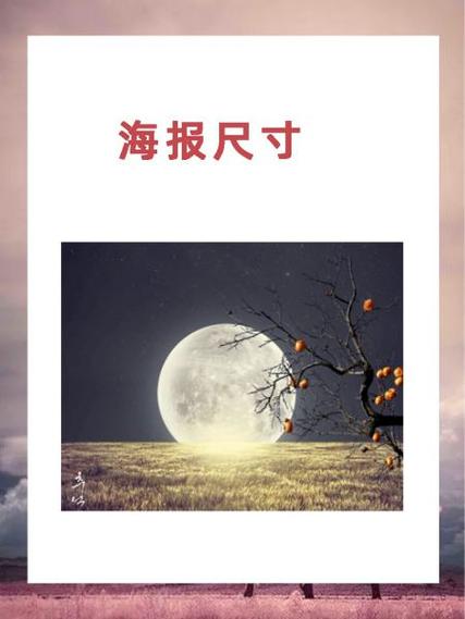 海报标准尺寸