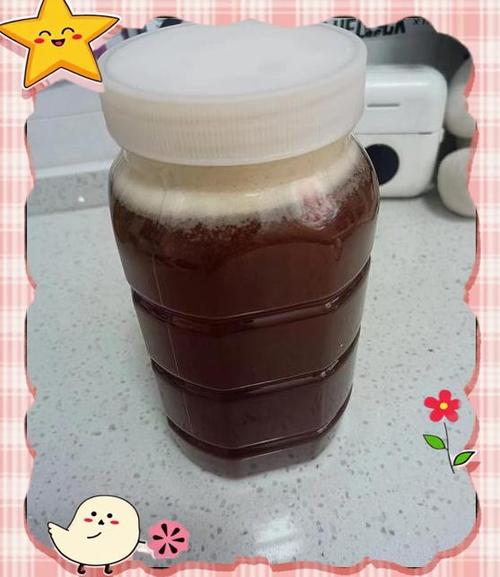 蜜糖气体冲开瓶盖