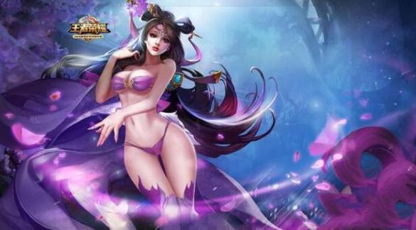 王者荣耀貂蝉海报泳装图片