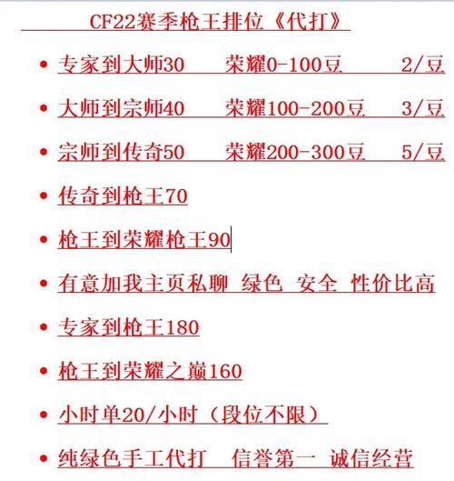 代打穿越火线平台
