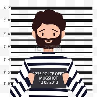 动画片囚犯的条纹衣服截图