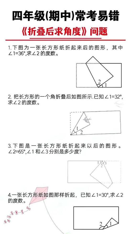初二数学折叠经典题型
