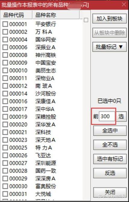通达信自选股的快捷键图标