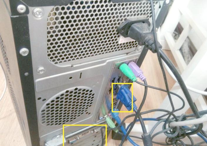 显示器接线拔不出截图