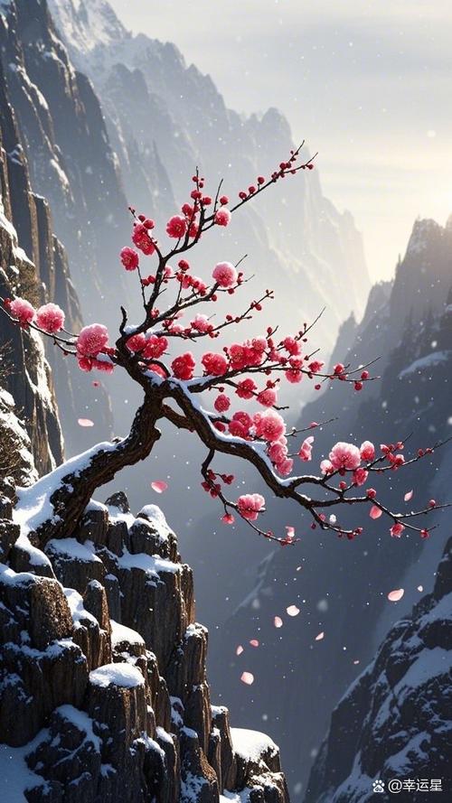 梅花中突出了梅的另一个特点缩略图