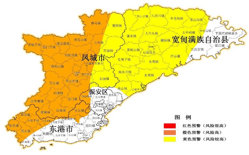 丹东地区地图全图图标