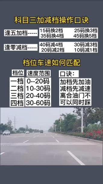 科三加减档与速度要求