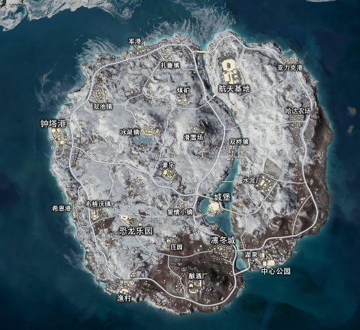 和平精英新地图图标