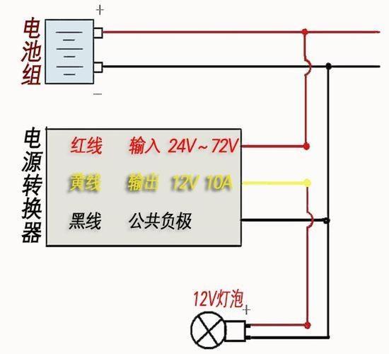 电动车转换器接线图详解