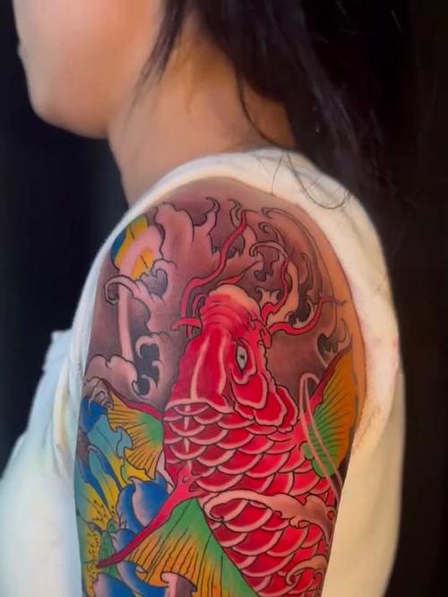 男人纹锦鲤纹在哪里好