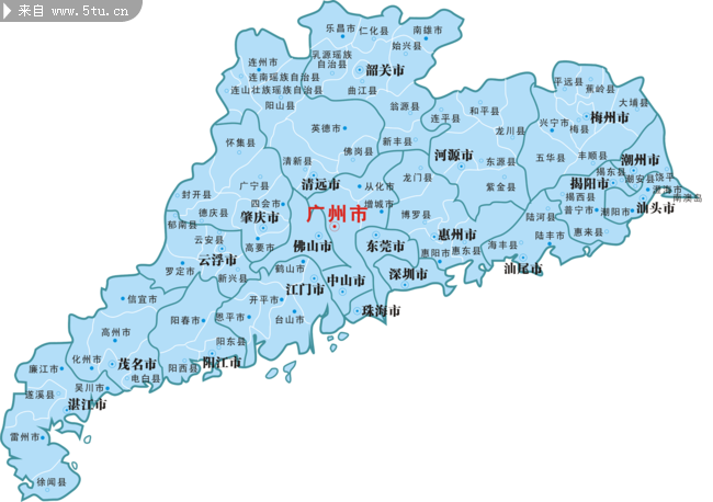 广东地图完整版可放大