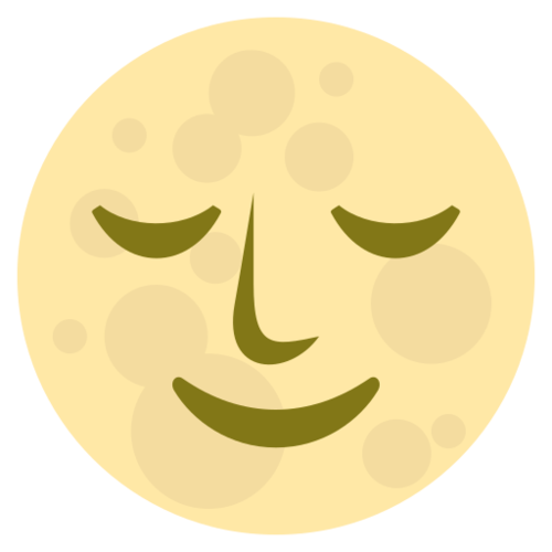 月亮表情符号emoji