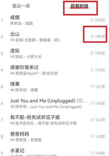 网易云怎么查看听歌次数截图