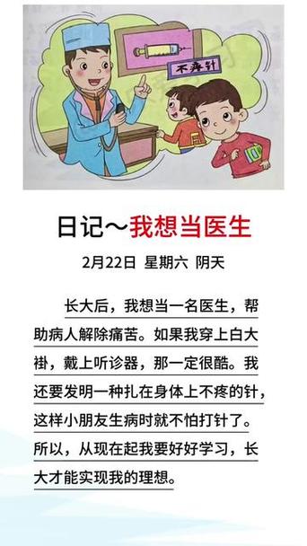 我的梦想是当一名医生