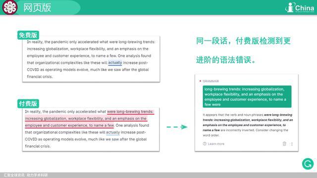 grammarly网页版要付费