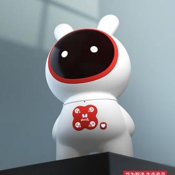 华为手机有一个兔子修机器人