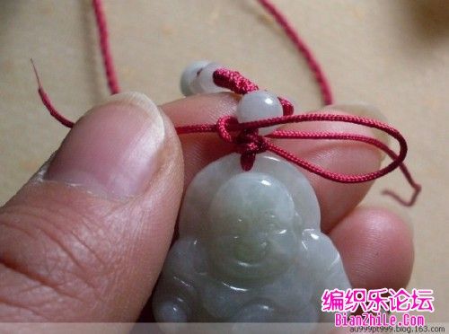 玉牌的绳子系法图