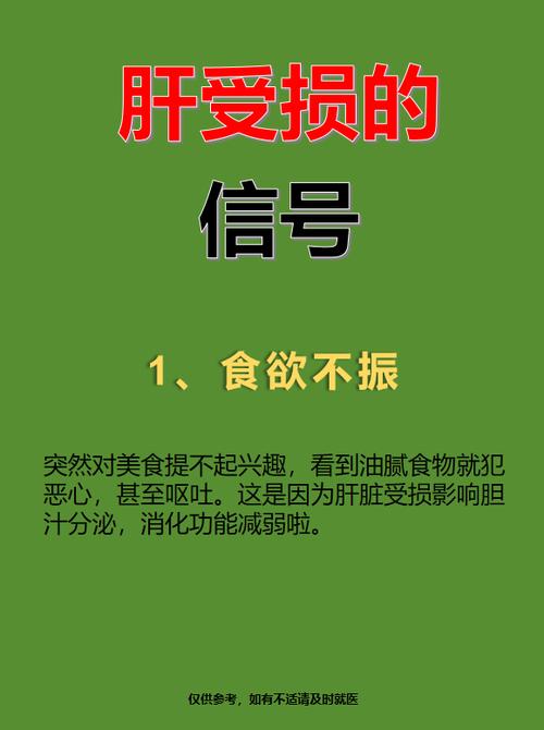 肝病的早期信号