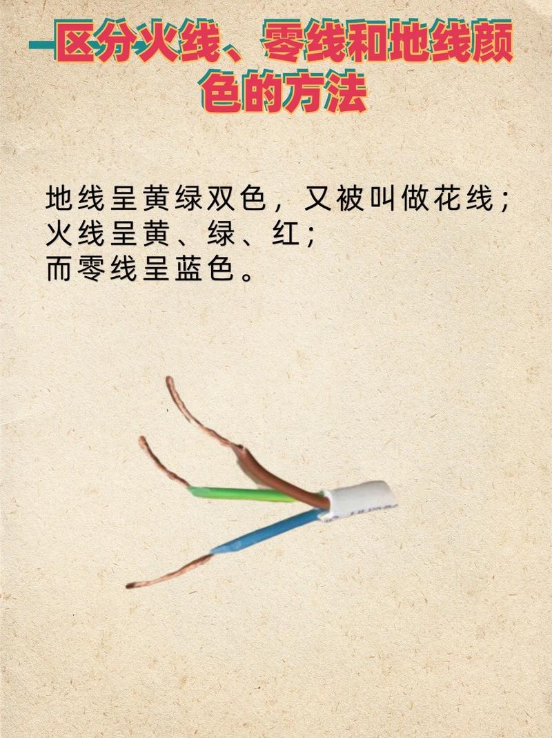 黄绿线和红蓝线怎么接