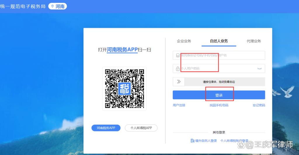 怎样登录河南税务