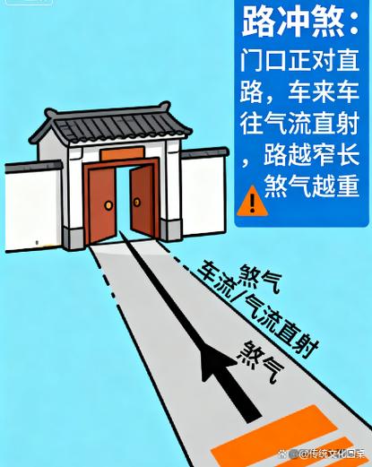 房子门对路有什么说法