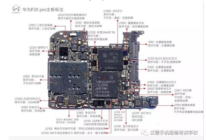华为换主板要多少钱修图标