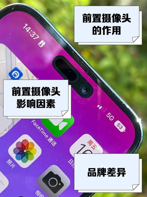苹果手机前置摄像头突然模糊图标