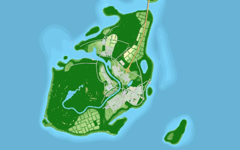 都市天际线海岛地图